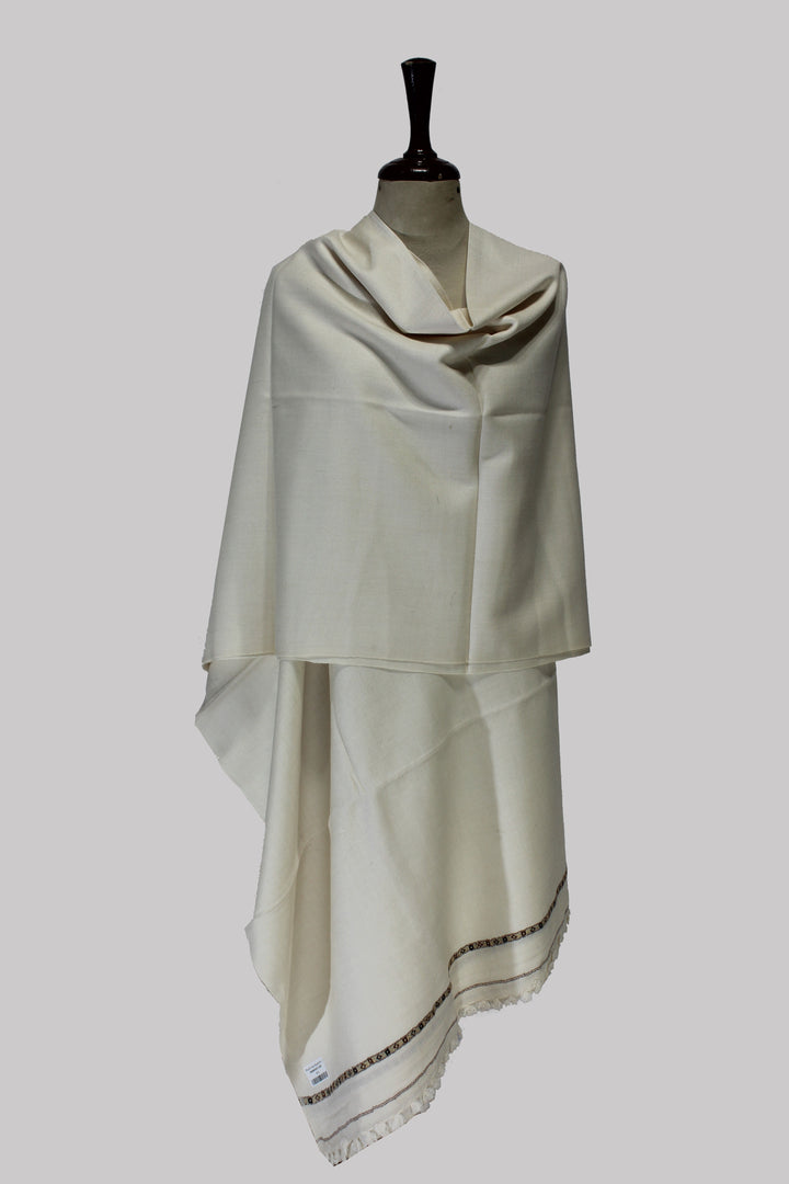 Ivory Grace Kashmiri Shawl