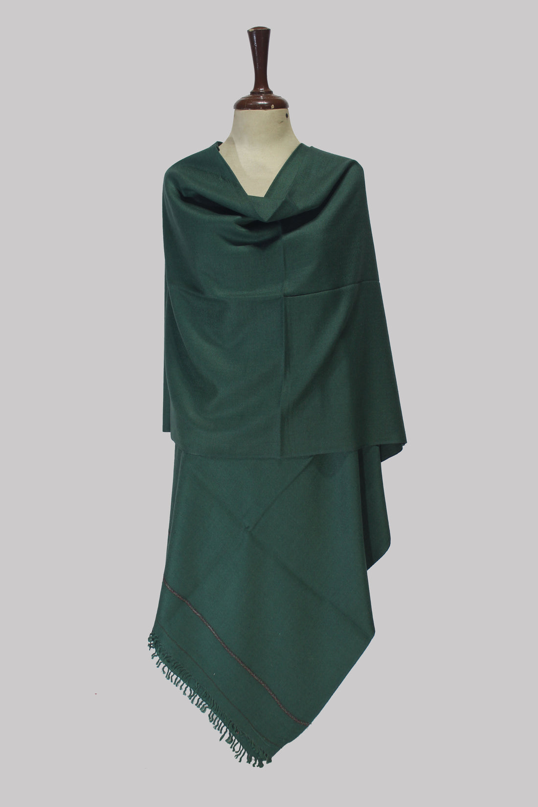 Emerald Whisper Kashmiri Shawl