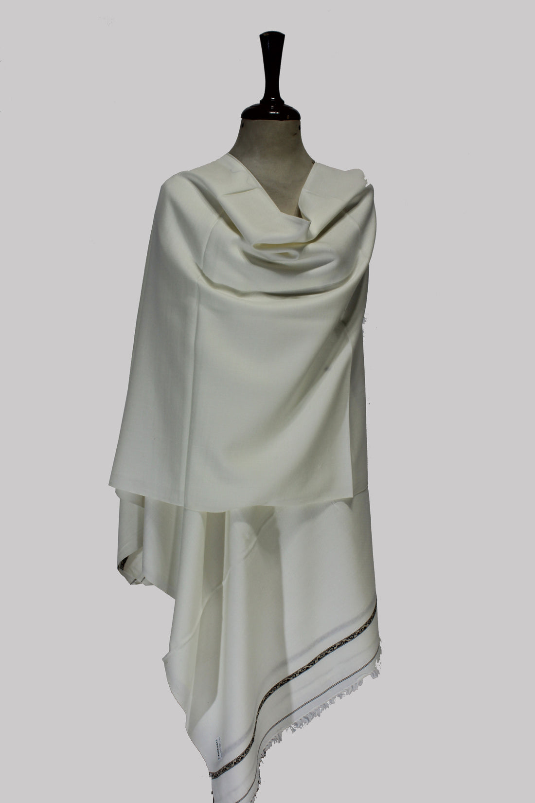 Ivory Dawn Kashmiri Shawl