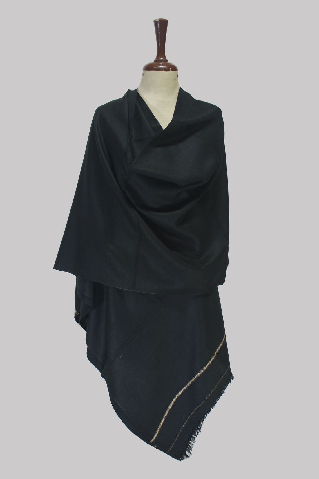 Midnight Majesty Kashmiri Shawl