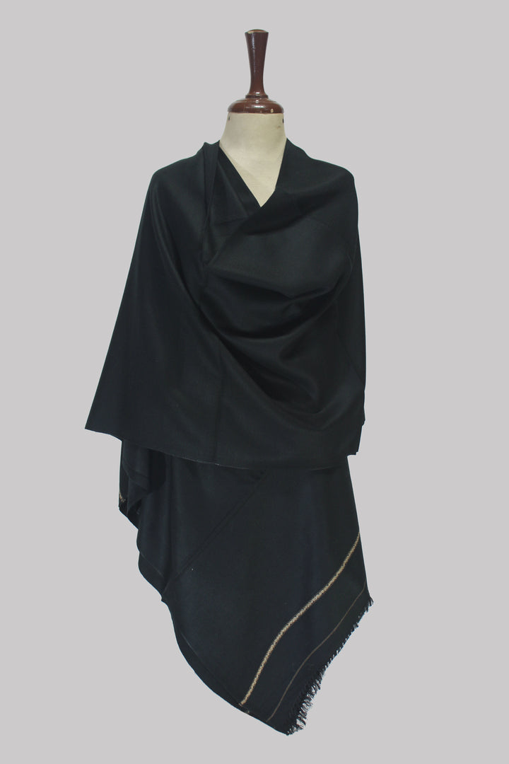 Midnight Majesty Kashmiri Shawl