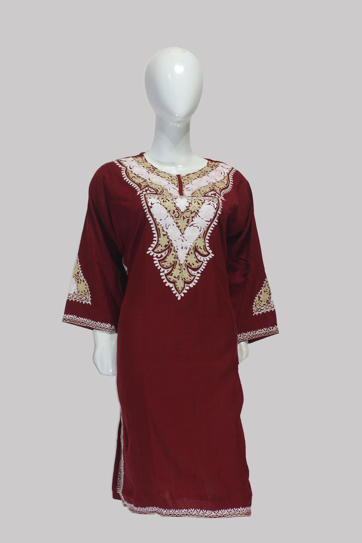 Crimson Grace Kashmiri Kurti