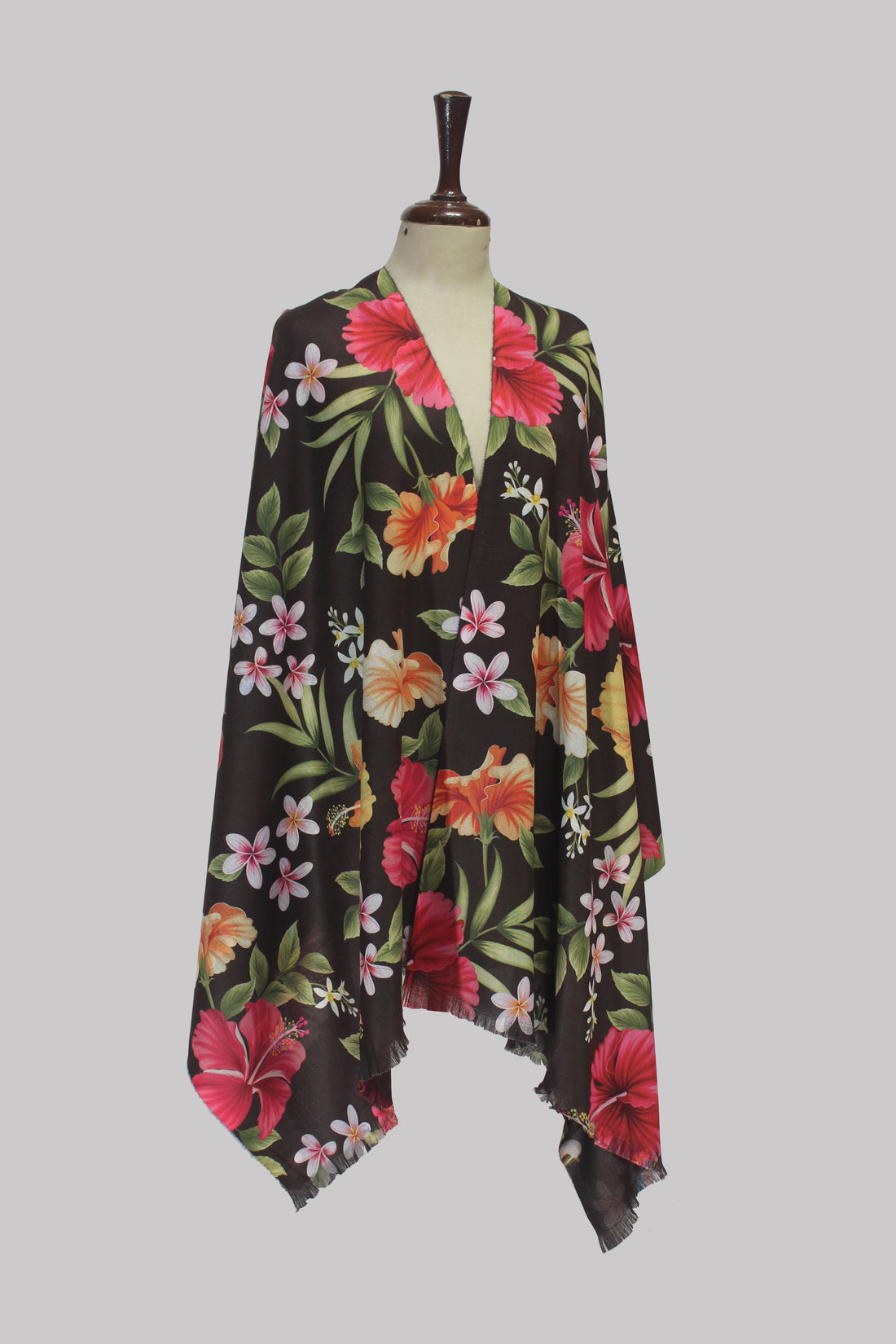 Tropical Bloom Luxe Stole
