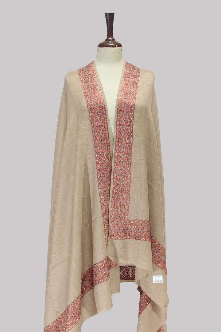 Kashmiri Zareen Border Shawl