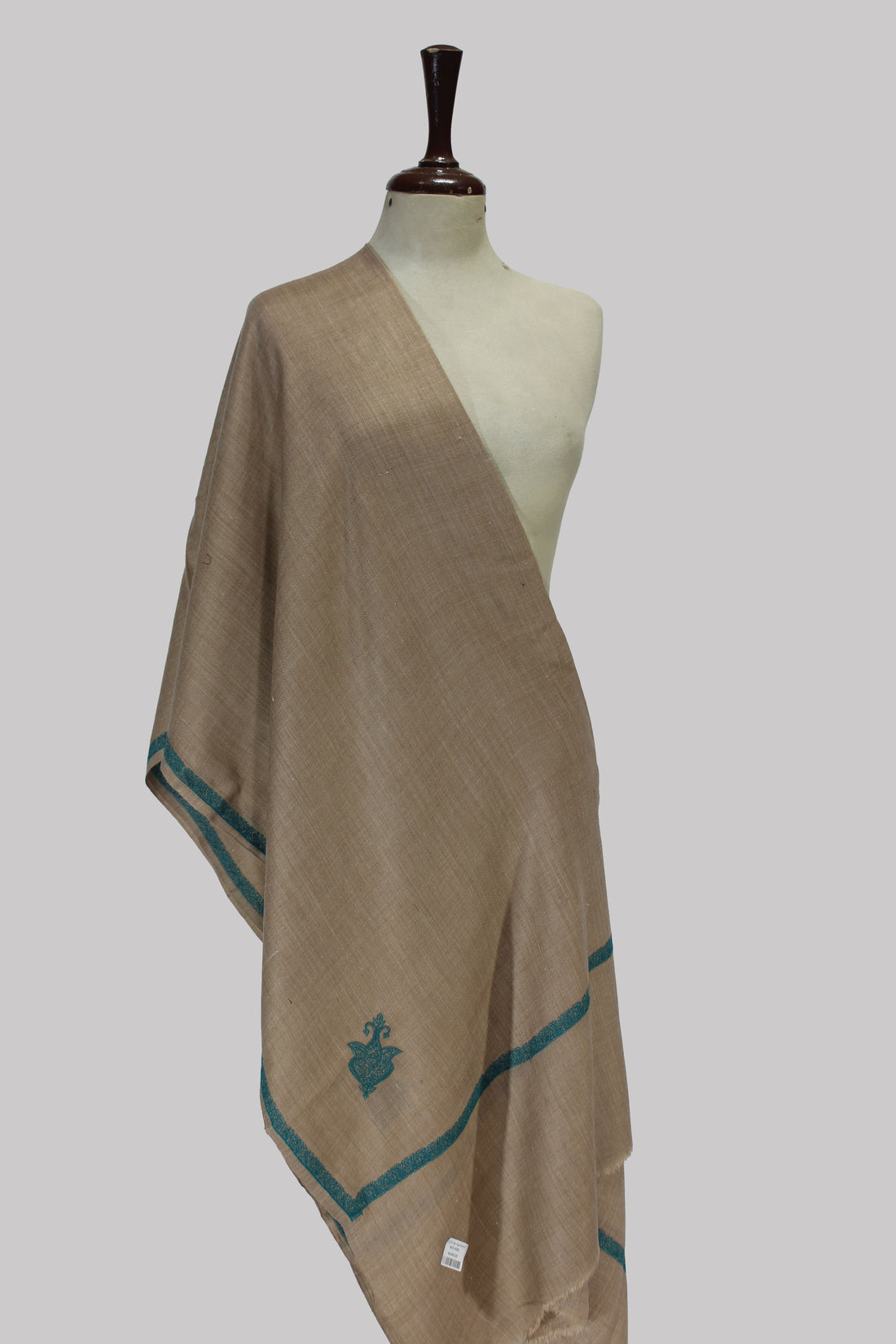 Noor-e-Khaki Handloom Shawl