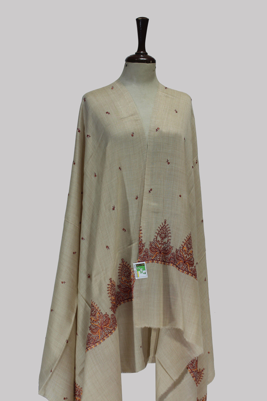 Aafreen Kashmiri Embroidered Shawl