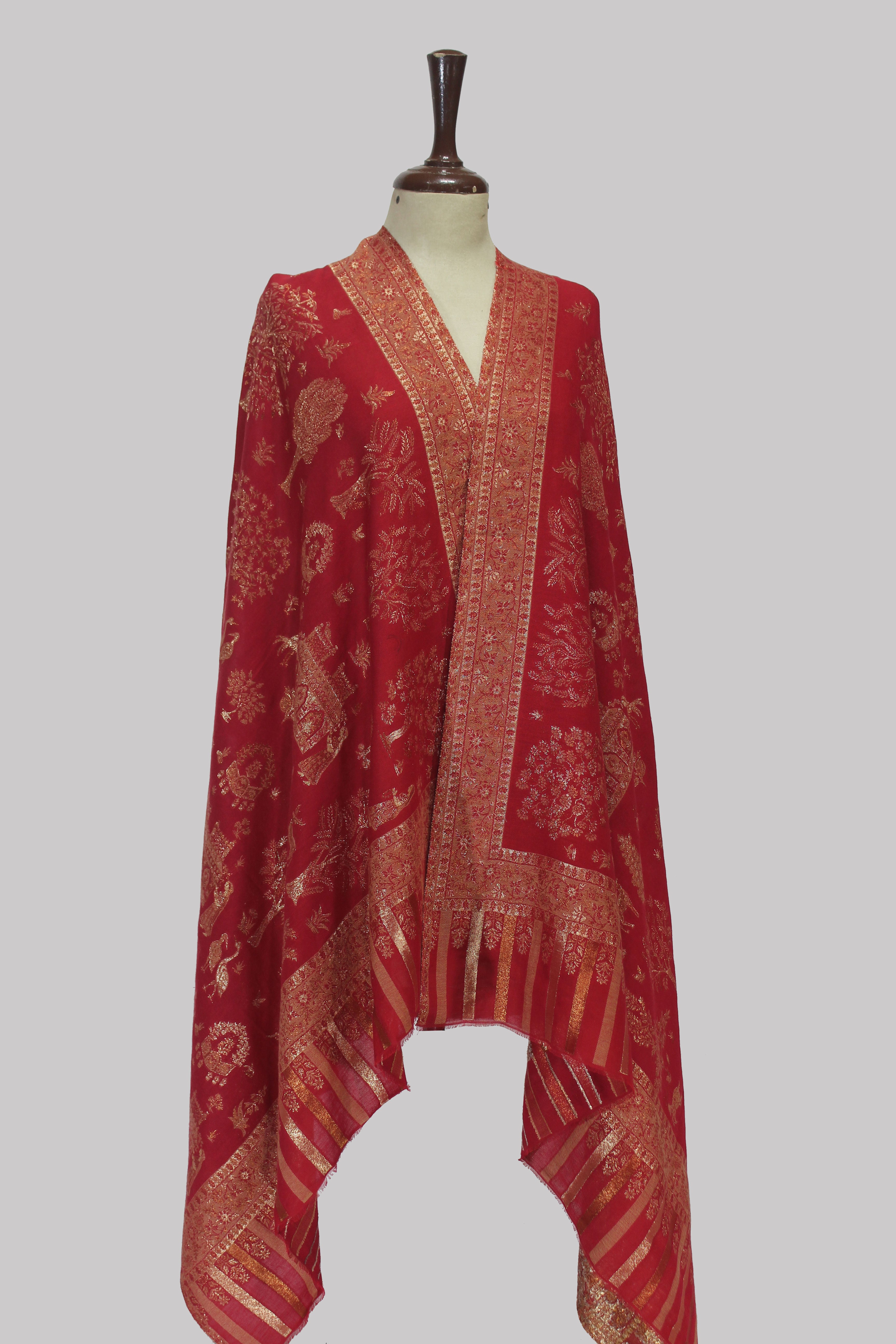 Majestic Kani Silk Shawl