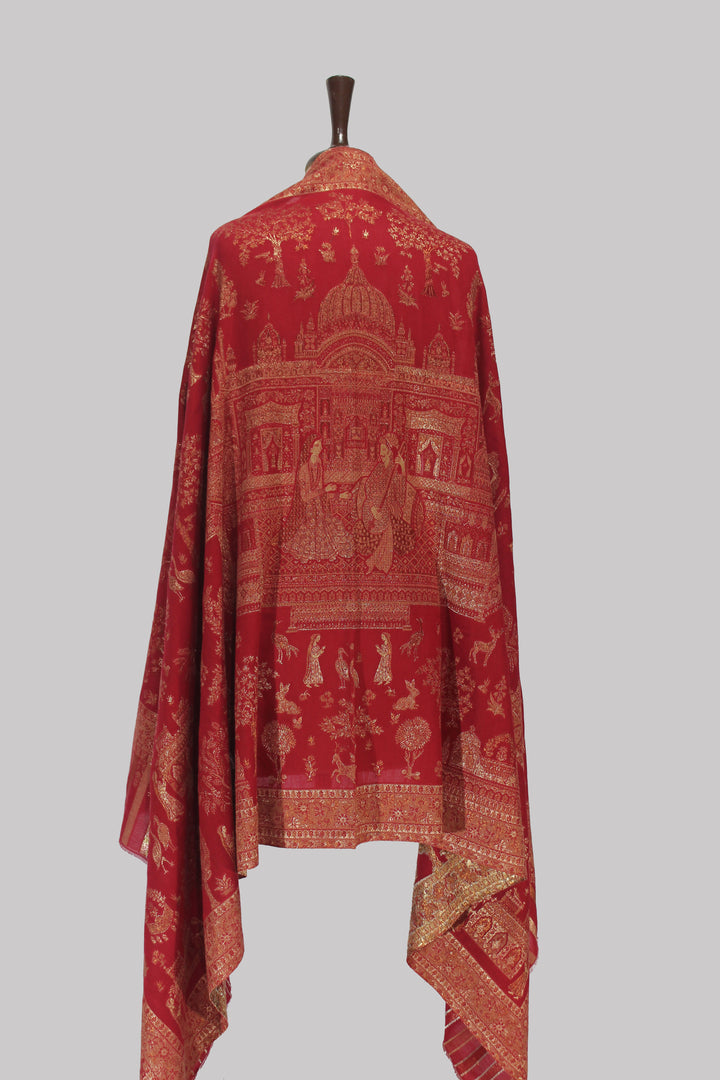 Majestic Kani Silk Shawl