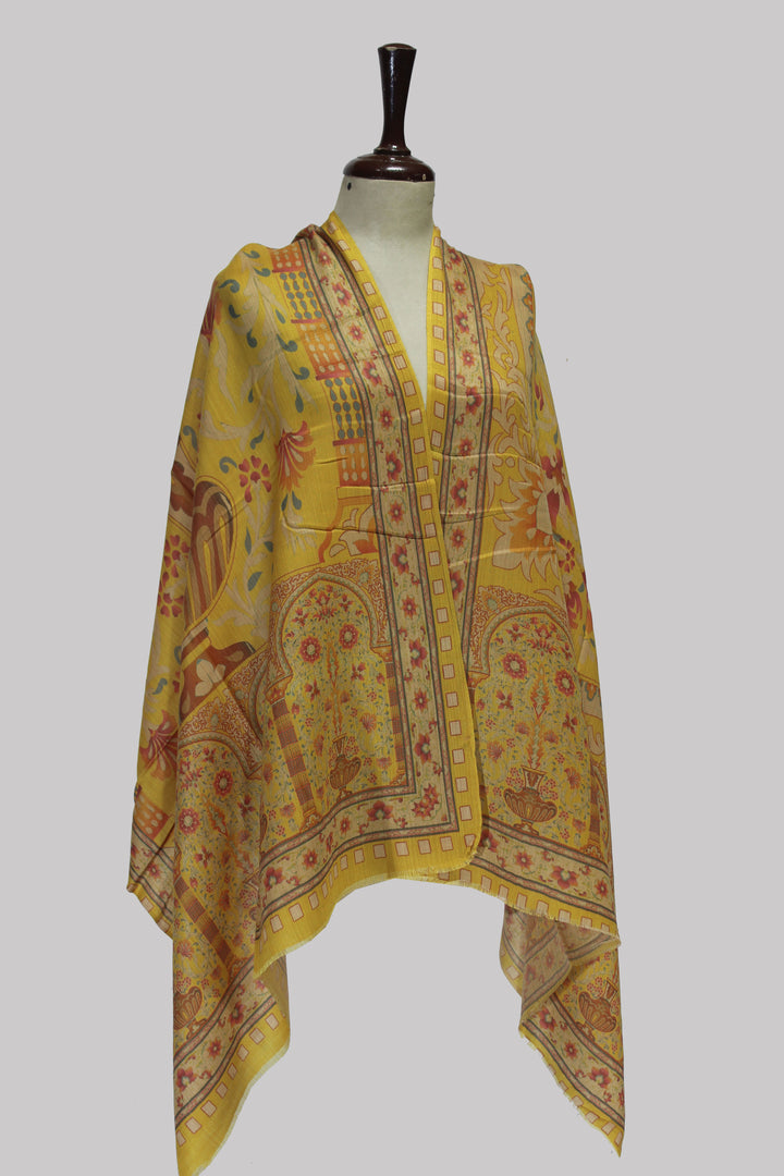 Golden Heritage Printed Drape
