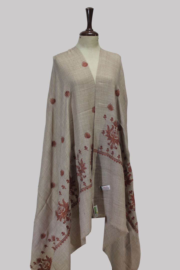 Noor-e-Zari Embroidered Shawl