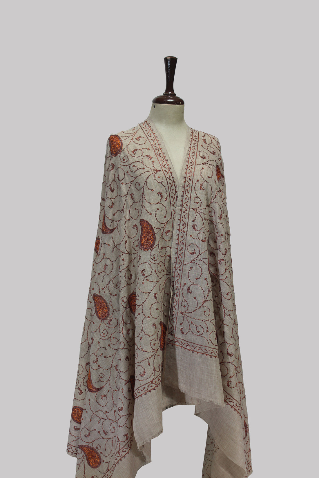 Kashmiri Noor Embroidered Shawl