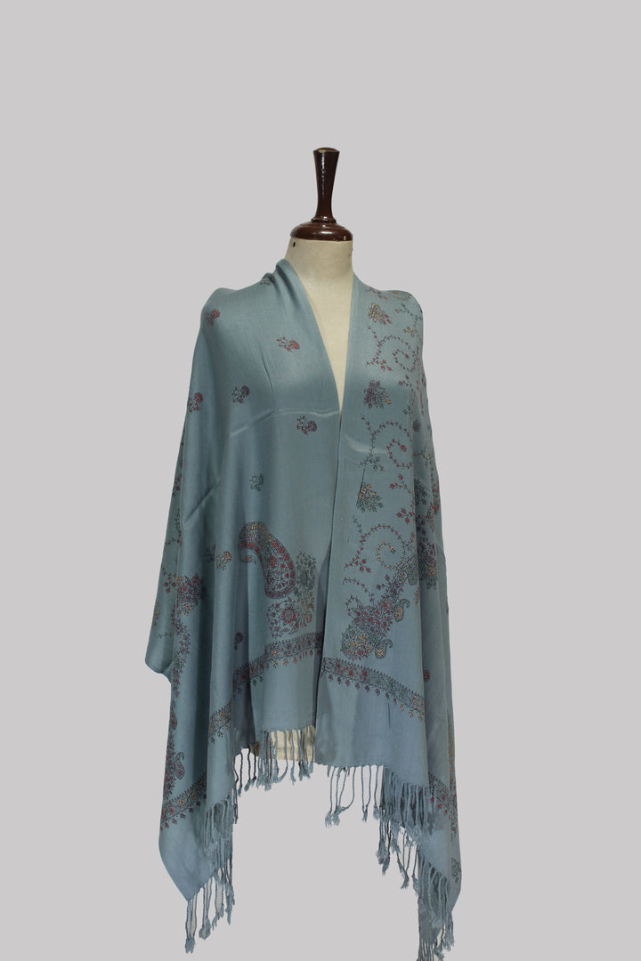 Azure Paisley Cascade Stouler