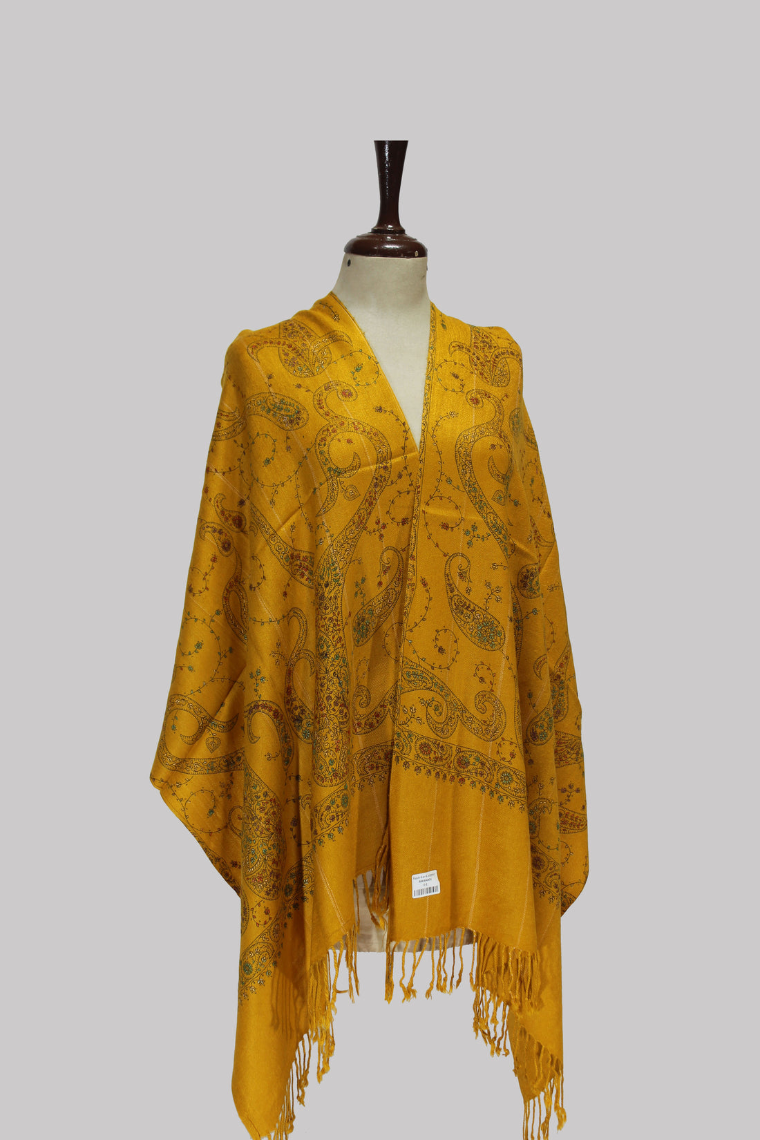 Amber Cascade Paisley Stoler