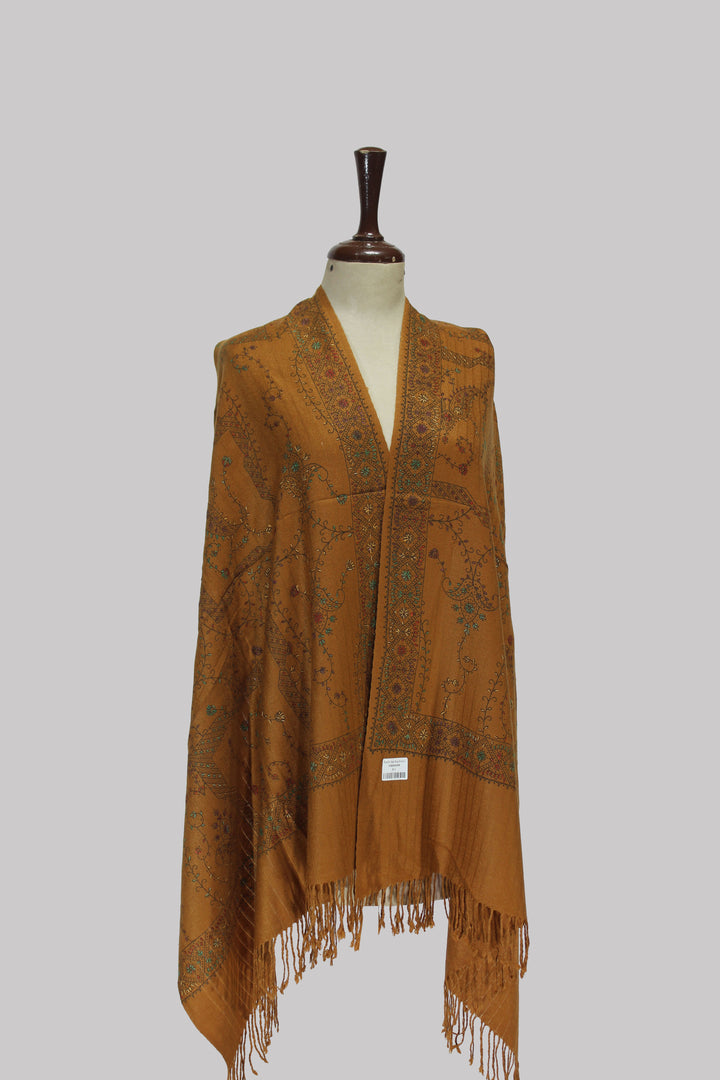 Amber Classic Kashmiri Weave Stoler