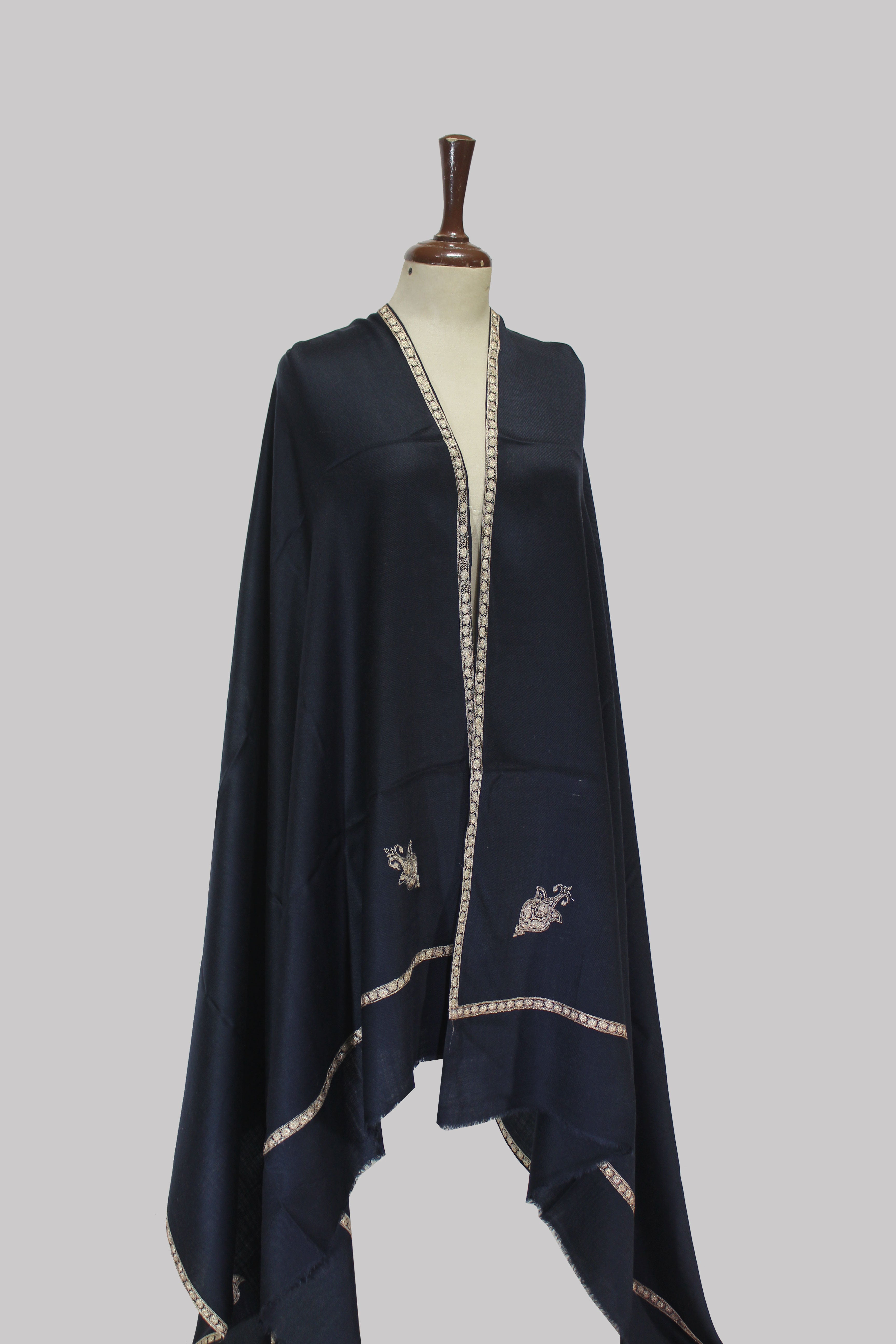 Desert Tilla-Embroidered Shawl