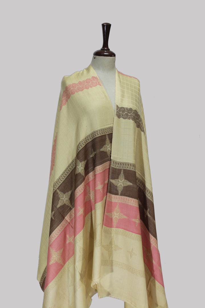 Rosé Starloom Heritage Shawl