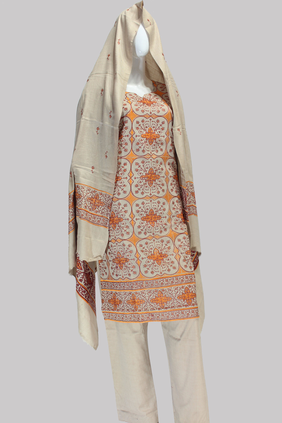 Gulbadan – Embroidered Suit